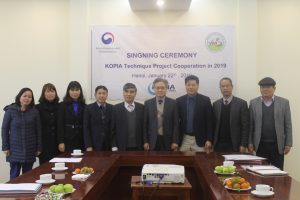 Lễ ký dự án “Áp dụng công nghệ Hàn quốc phát triển nghề trồng dâu nuôi tằm Việt Nam”